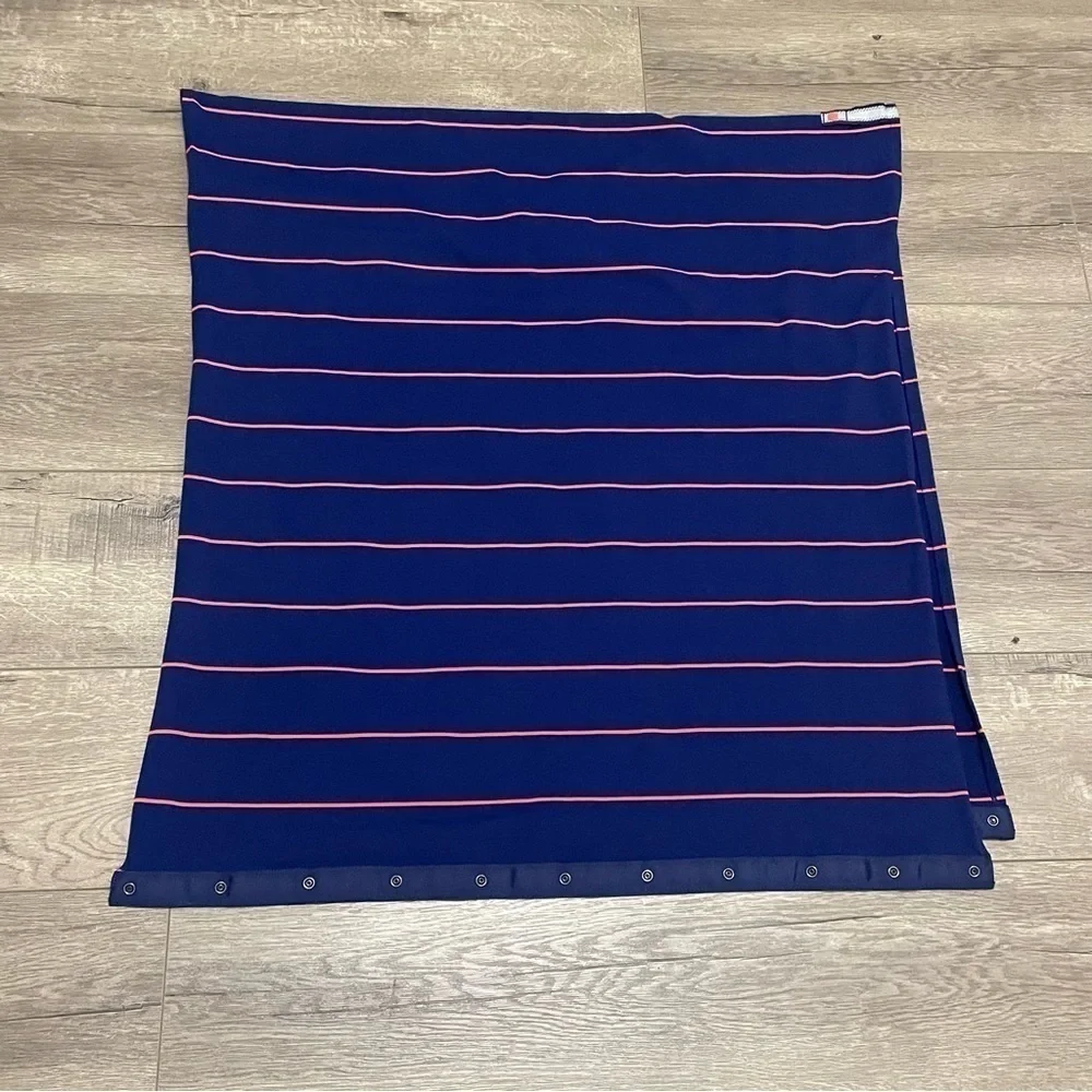 Lululemon Vinyasa scarf SHBG Sailor Stripe Hero Blue Alarming